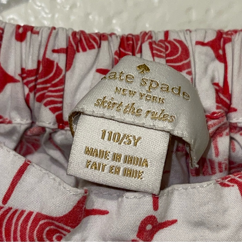 Kate Spade Red birds skirt for Girls - Picture 6 of 7